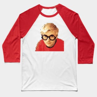 David Hockney 8bit Original Tribute Artwork Baseball T-Shirt